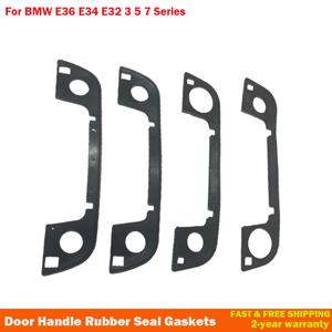 자동차 외장 세트 x4 도어 핸들 고무 씰 가스켓 BMW E36 E34 E32 3 5 7 시리즈