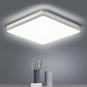 침실 조명에 대 한 사각형 Led 천장 조명 중립 흰색 차가운 흰색 따뜻한 흰색 48W 36W 24W 18W led 천장 조명 거실