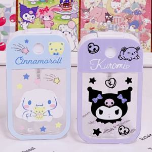 애니메이션 Sanrio 헬로 키티 50ML 휴대용 알코올 향수 스프레이 병 멜로디 Cinnamoroll 모기 방지 여름 물 충전 병