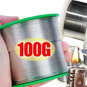 0.8mm 1.0mm 20g 50g 100g 납땜 주석 와이어 주석 용융 로진 코어 솔더 납땜 와이어 롤 무 세척 플럭스 2.0%