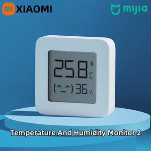 XIAOMI Mijia 스마트 LCD 화면 디지털 온도계 2 블루투스 온도 습도 센서 수분 측정기 Mi Home App