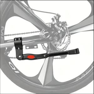 알루미늄 합금 킥스탠드, 자전거 후면 브래킷, 길이 조절 가능, MTB 26 인치 자전거 측면 지지대