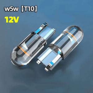 10PCS T10 W5W COB LED 전구 자동차 웨지 주차 조명 자동 번호판 램프 돔 읽기 조명 12V 유니버설