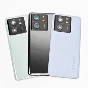 Xiaomi 13T Pro 5G 뒷문 교체 배터리 케이스 용 A + 후면 유리 커버, 후면 하우징 커버 Mi13T (카메라 렌즈 포함)