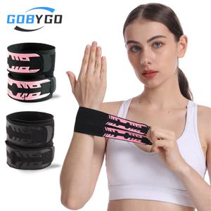 GOBYGO 1Pcs 통기성 얇은 손목 받침대 스포츠 부상 피트니스 염좌 방지 압축 팔찌 체육관 농구 배드민턴 테니스