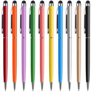 10Pcs 유니버설 스타일러스 펜 태블릿 드로잉 용량 성 화면 터치 펜 아이폰 ipad 삼성 Xiaomi 안드로이드 휴대 전화 연필
