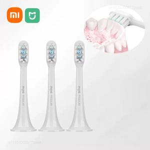 Original Xiaomi Mijia T300 T500 소닉 칫솔 헤드 Mi 칫솔 교체 헤드 구강 위생 소프트 듀폰 브리 슬 브러쉬