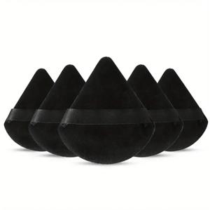 3/5/6 Pcs 삼각형 화장품 소프트 플러시 파우더 퍼프 메이크업 파운데이션 퍼프 메이크업 도구 파우더 퍼프 루스 파우더 액체