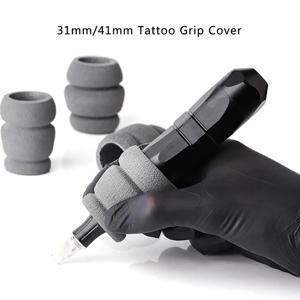 메모리 폼 문신 그립 커버 기계 펜 도구 스폰지 액세서리, 31mm, 41mm, 1 개