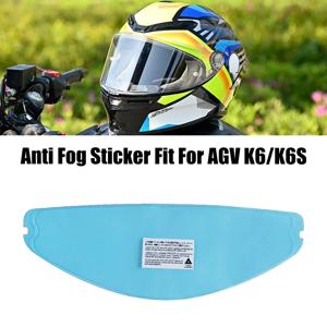 AGV 피스타 크로사 AX9 K6 K6s K5 K5s K1 K3SV 바이저 풀 헬멧 렌즈 랠리 헬멧 쉴드용 헬멧 안티포그 스티커