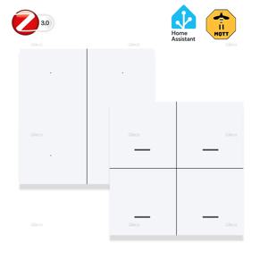 스마트 ZigBee 장면 스위치 무선 12 시나리오 스위치 푸시 버튼 컨트롤러 2MQTT 홈 어시스턴트 용 홈 오토메이션 스위치