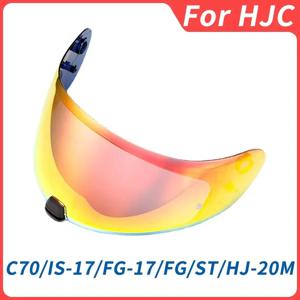 HJC C70 IS-17 FG-17 FG-ST 오토바이 헬멧 바이저 Uv 보호 Casco Moto Visera Sunshield 용 HJ20M 헬멧 쉴드