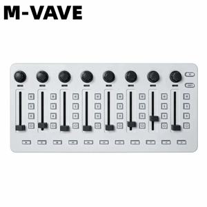 M-VAVE SMC-믹서 무선 MIDI 컨트롤러 믹싱 콘솔 연결 Windows/Mac/Ios/Android용 충전식 Type-C 공급 USB