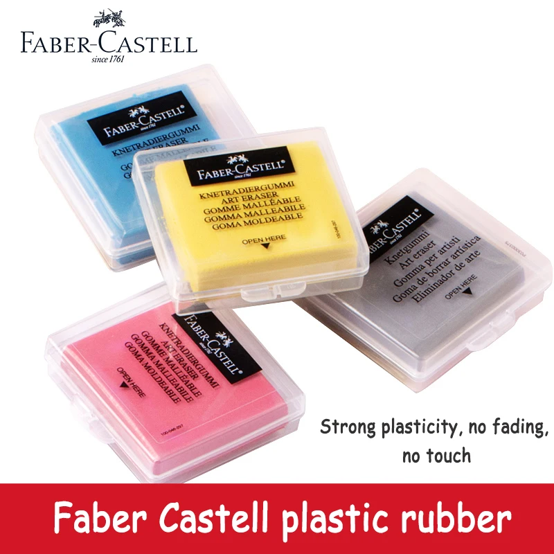 Faber - Castell 프리미엄 소프트 반죽 가능한 지우개, 아트 페인팅, 디자인 및 플라스틱 스테이트에 적합 - 울트라 - 플라스틱 스케치 도구