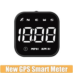 자동차 헤드 업 디스플레이 G4S HUD 디지털 GPS 속도계 MPH 과속 알람 다기능 속도계 나침반 HD LED 디스플레이