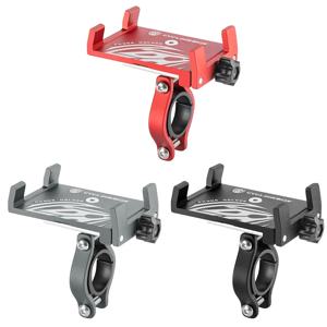 알루미늄 합금 자전거 휴대폰 거치대, 360 ° 회전, MTB 자전거 휴대폰 GPS 브래킷, 스쿠터 오토바이 핸들 바 마운트 휴대폰 스탠드