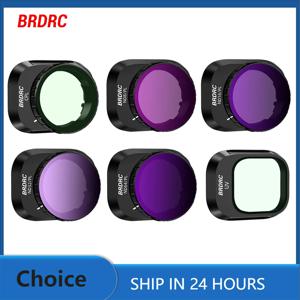 DJI Mini 4 Pro UV CPL ND8/ND16/ND32 ND64 중립 밀도/ND PL 필터 세트 드론 사진 액세서리용 BRDRC 렌즈 필터