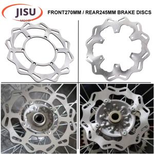 오토바이 245mm 270mm 전면 후면 브레이크 디스크 로터 Yamaha YZ125 YZ250 YZ250F YZ426F YZ450F YZ250X WR125 WR250 WR250F WR450F