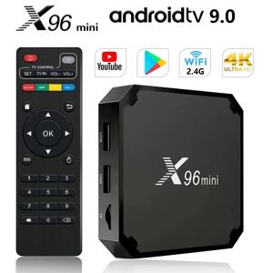 X96 미니 스마트 TV 박스 안드로이드 Allwinner H313 쿼드 코어 A35 지원 구글 4K 30 Fps HDR WiFi 2.4GHz 1GB RAM 8GB ROM 미디어 플레이어