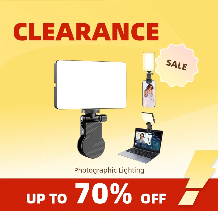 Clearance_Smartphone Selfie Light Selfie 화상 회의 조명 휴대폰 IPad 노트북 카메라와 호환되는 휴대용 LED 조명_