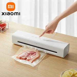 XIAOMI MIJIA 진공 실러 기계, 70Kpa 식품 진공 실러 기계 보존 건조/습기 모드, 무료 10pcs 진공 가방이있는 220V