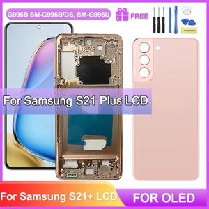 삼성 갤럭시 S21Plus 5G LCD 디스플레이 용 슈퍼 OLED 삼성 S21 Plus G996B G996B/DS LCD 부서 용 디지털 터치 스크린