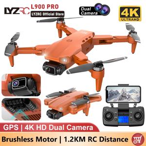 LYZRC L900 프로 SE 드론, 4K 전문 HD 듀얼 카메라, GPS 드론, 5G 와이파이, FPV 접이식 쿼드콥터, 브러시리스 모터, RC 헬리콥터