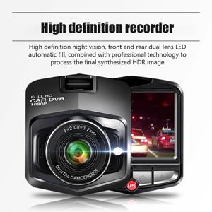 1080P 차량용 블랙박스 HD 비디오 레코더, 차량용 DVR 야간 투시경, 주차 감시 카메라