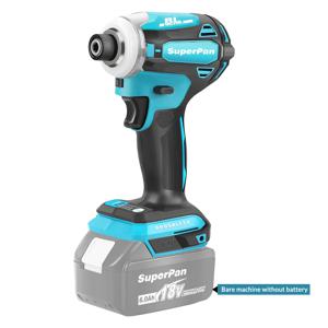 SuperPan 임팩트 드라이버 드릴 DTD172 180Nm Brushless Moter Makita 18V 배터리 핀용 무선 전기 스크루 드라이버 전동 공구