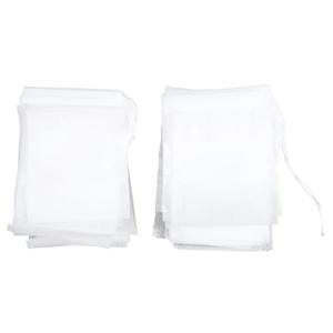 BABQ 100 Pcs 일회용 빈 티백 문자열 열 인감 필터 용지