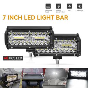 자동차 LED 라이트 바/작업 조명 오프로드 스팟 홍수 콤보 LED 바 트럭 자동차 SUV 4x4 보트 ATV Barra LED 12V 24V 헤드 라이트
