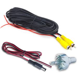 후면보기 카메라 용 QXNY RCA 6M/10M/15M/20M 비디오 케이블 범용 와이어 연결 역방향 카메라 멀티미디어 모니터 범용