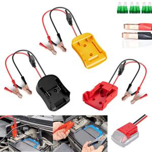 자동차 비상 전원 DIY 어댑터 자동차 30A 퓨즈 점화기 점프 스타터 (마키타, 밀워키, 디월트 18V 리튬 이온 배터리용)