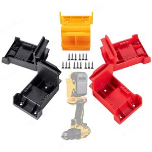 2 in 1 배터리 보관함 및 도구 홀더 밀워키 18V 배터리 및 도구용 배터리 홀더 케이스 Dewalt 18V/20V 배터리 및 도구용