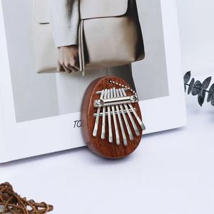 8 키 미니 나무 칼림바 고품질 절묘한 손가락 엄지 피아노 마림바 뮤지컬 좋은 액세서리 펜던트 선물