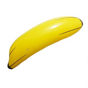 팽창식 바나나 PVC 블로우 수영장 물 해변 파티, 귀여운 모양, 어린이 장난감