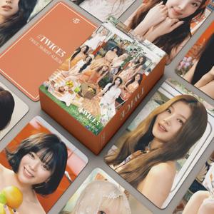 55개 K팝 아이돌 걸 그룹 새 앨범 시리즈 로모 카드 미나 사나 다현 츠유 차영 지효 모모 나연 포토카드 팬 선물