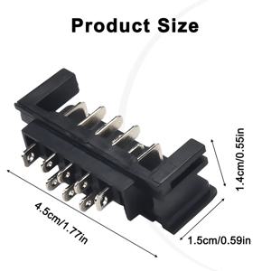 Dawalt용 커넥터 터미널 브래킷, Dawalt 14.4V 18V 충전기, USB 어댑터, 배터리 충전기 액세서리, 배터리 어셈블리, DCB118, 1 개