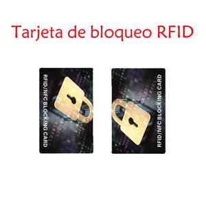 RFID 차단 카드 NFC 신호 차단 보안 직불 신용 카드 여권 보호기 차단기 세트 스마트 키 태그 토큰