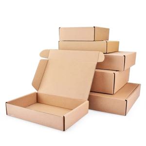 배송, 포장 및 이동을 위한 선물 익스프레스 상자용 골판지 상자 택배 상자 10개
