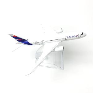 16CM 1:400 B787 모델 칠레 LATAM Airlines W 기본 금속 합금 항공기 비행기 소장 디스플레이 장난감 모델 항공