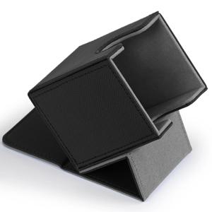카드 덱 박스, 카드 덱 케이스에는 슬리브 카드 100개 이상이 들어 있습니다. TCG 게임 트레이딩 카드용 PU 가죽 카드 보관함.