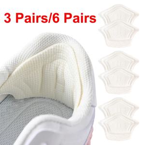 3 쌍 및 6 쌍 스포츠 신발 용 깔창 패치 힐 패드 뒷면 스티커 조절 가능한 크기 Antiwear Feet Pad 쿠션 삽입 깔창