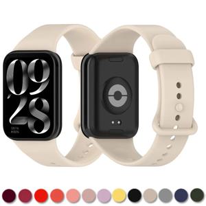 Xiaomi mi band 9 pro/8 pro 스마트 시계 액세서리 correa 팔찌 교체 redmi watch 4 스트랩 용 공식 실리콘 밴드