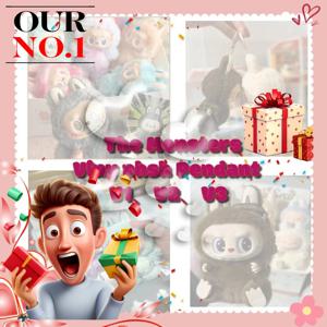 귀여운 박스 몬스터 V2 시리즈 랜덤박스 PVC 인형 생일 서프라이즈 장난감 장식 재미있는 박스 열쇠고리 펜던트 장난감 생일 선물
