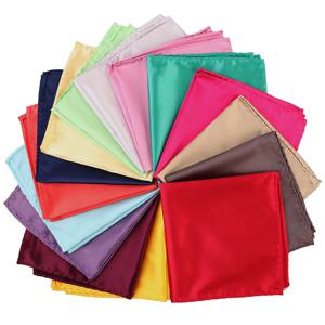 Tailor Smith-솔리드 컬러 손수건 포켓 스퀘어 3 개, 30x30cm, 31 색상, 럭셔리 남성용 실크 터치 소프트 손수건, 가슴 타월
