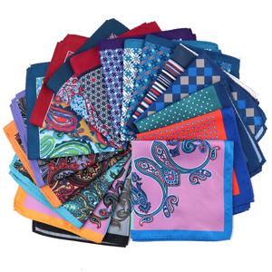 재단사 스미스 새로운 30x30cm 포켓 스퀘어 페이즐리 포켓 스퀘어 패션 남자 손수건 꽃 스트립 손수건 포켓 남자