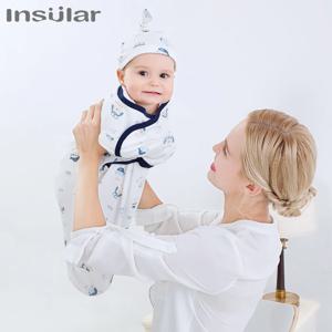 모슬린 아기 담요 Swaddles 신생아 침낭 모자 부드러운 싸는 랩 코튼 아기 침구 액세서리, 목욕 수건 싸는 모자