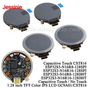 ESP32-TFT 1.28인치 원형 IPS 65K 컬러 TFT 터치 디스플레이 LCD 스크린 모듈 1.28
