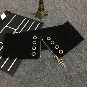 여성용 울트라 와이드 코르셋 벨트, 슬림 블랙 탄성 바디 스타일, 하이 웨이스트 원피스 스트레치 벨트, 여성용 허리띠, 여성 패션